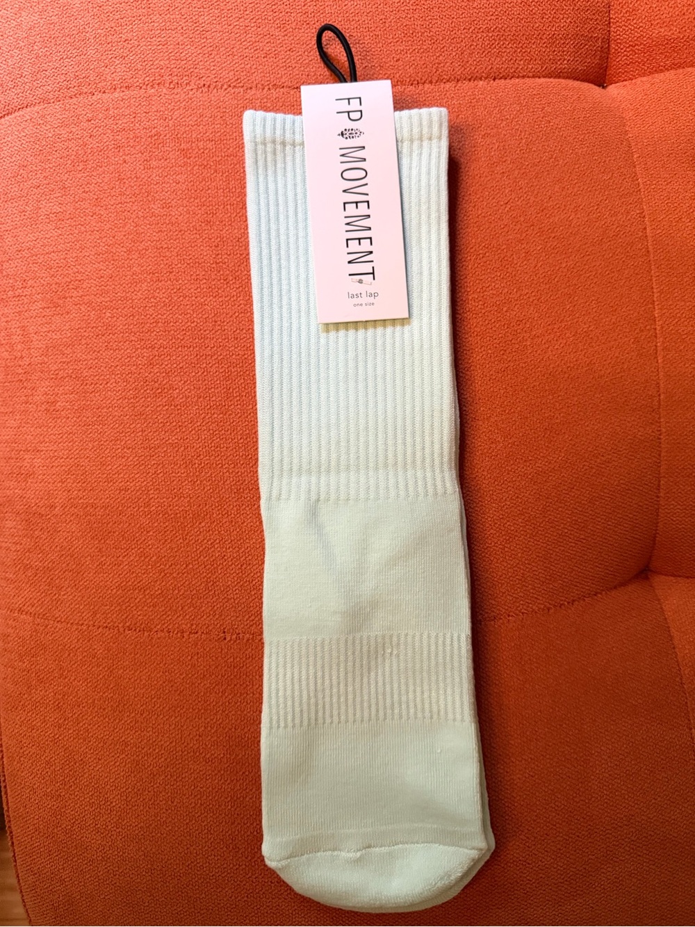 FP Movement Last Lap Tube Sock with Buti Logo One Size in Pistachio & White NWT - Picture 2 of 3